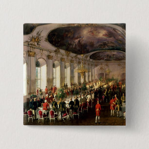 Chapa Cuadrada Aniversario de la orden militar de Maria