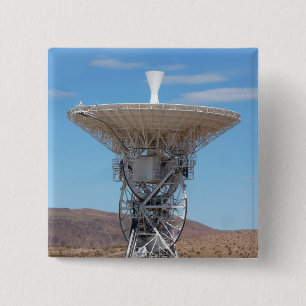 Chapa Cuadrada Antena del plato espacial profundo Apolo