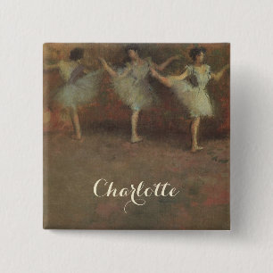 Chapa Cuadrada Antes del Ballet de Edgar Degas, Arte Antiguo Fino