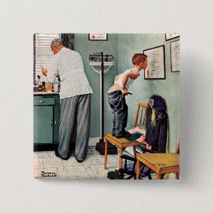 Chapa Cuadrada Antes del tiro o en el médico