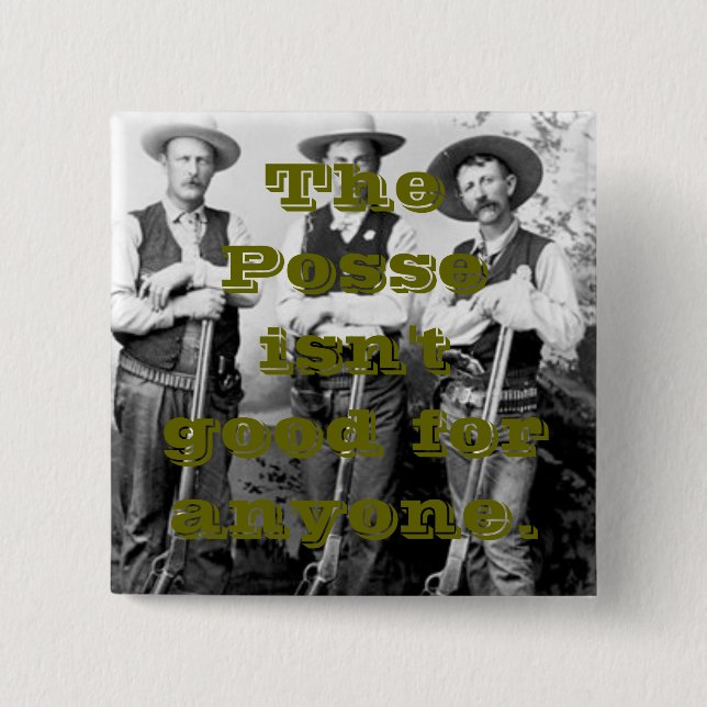 Chapa Cuadrada Anti-Pandilla III (Anverso)