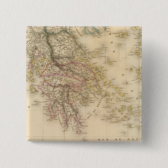 Chapa Cuadrada Antigua Grecia 3 (Anverso)