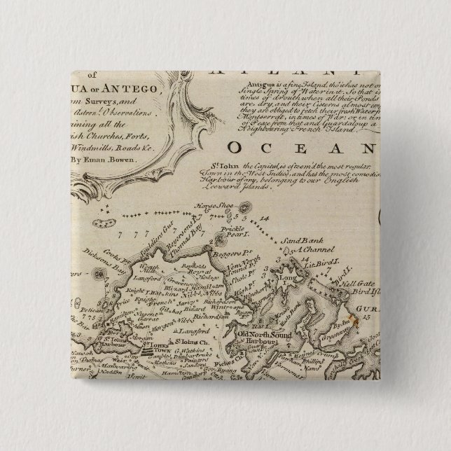 Chapa Cuadrada Antigua o antego (Anverso)