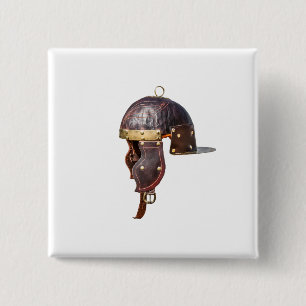Chapa Cuadrada Antiguo casco militar romano