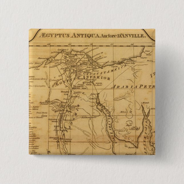 Chapa Cuadrada Antiguo Egipto 3 (Anverso)