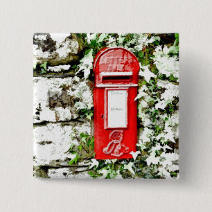 CHAPA CUADRADA ANTIGUO INGLATERRA