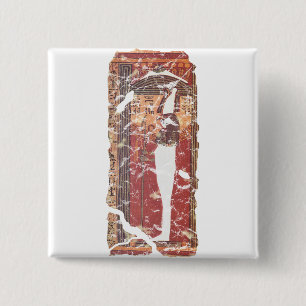 Chapa Cuadrada Antiguo libro egipcio de muertos - Horus