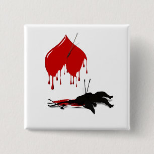 Chapa Cuadrada Antivalente ya no más cupido