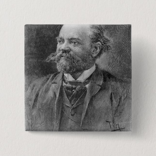 Chapa Cuadrada Antón Dvorak, 1894 (Anverso)