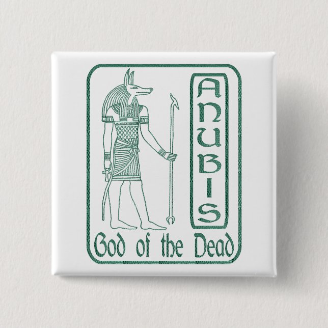 Chapa Cuadrada Anubis (Anverso)