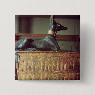 Chapa Cuadrada Anubis, dios egipcio de los muertos
