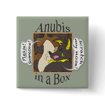 Anubis en una caja (ojos cerrados)
