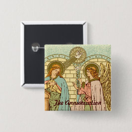 Chapa Cuadrada Anunciación (RLS 04)