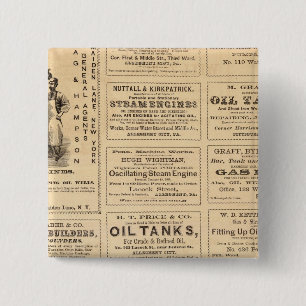 Chapa Cuadrada Anuncios