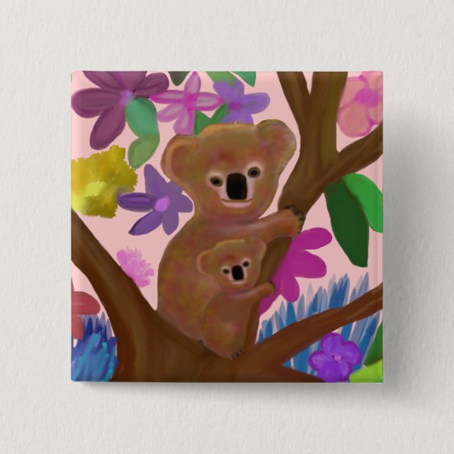 Chapa Cuadrada Apenas colgando alrededor (Anverso)