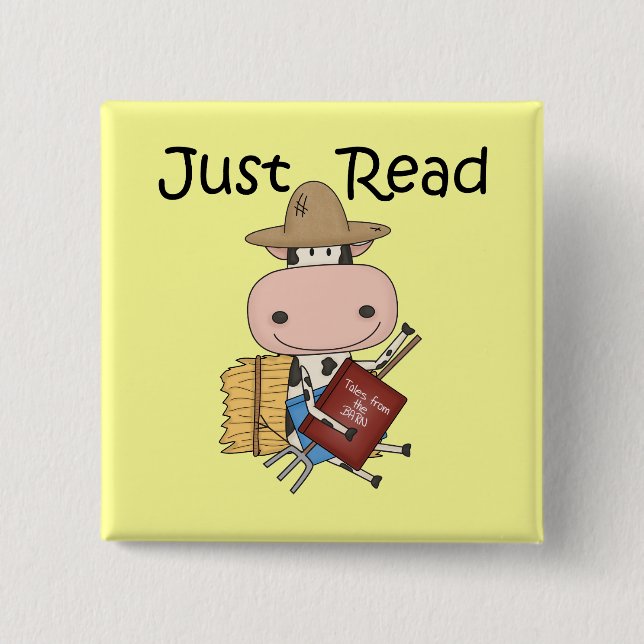 Chapa Cuadrada Apenas leído (Anverso)