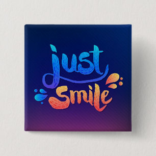 Chapa Cuadrada Apenas sonrisa
