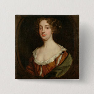 Chapa Cuadrada Aphra Behn (1640-89) (aceite en lona)