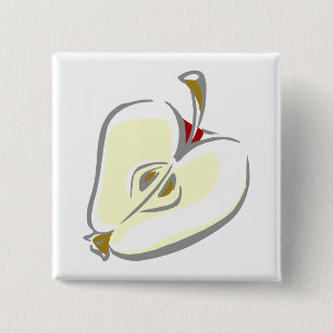 Chapa Cuadrada Apple cortado