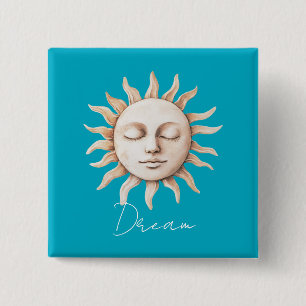 Chapa Cuadrada Aqua Blue dream Sol siciliano