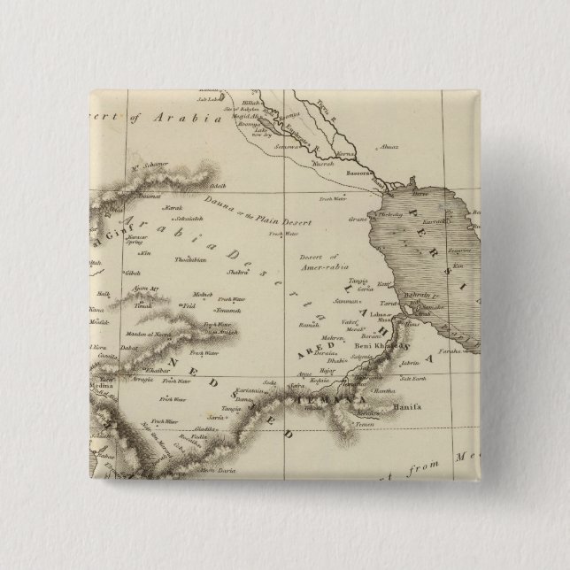 Chapa Cuadrada Arabia Saudita 2 (Anverso)