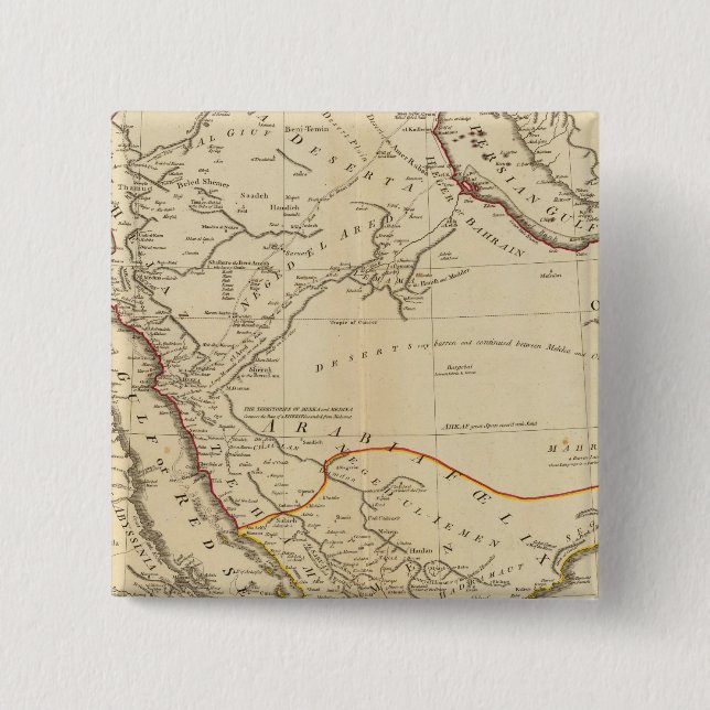 Chapa Cuadrada Arabia Saudita 5 (Anverso)