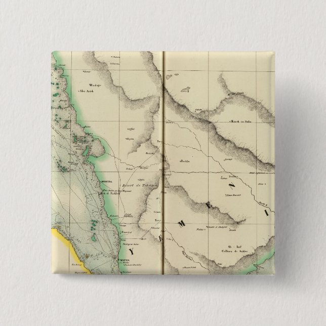 Chapa Cuadrada Arabia Saudita, Asia 100 (Anverso)