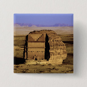 Chapa Cuadrada Arabia Saudita, sitio de Madain Saleh, antiguo