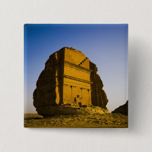 Chapa Cuadrada Arabia Saudita, sitio de Madain Saleh, antiguo 4