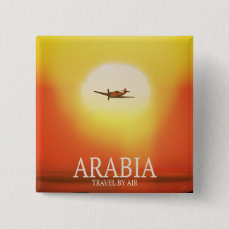 Chapa Cuadrada Arabia "Viaje Por Aire"