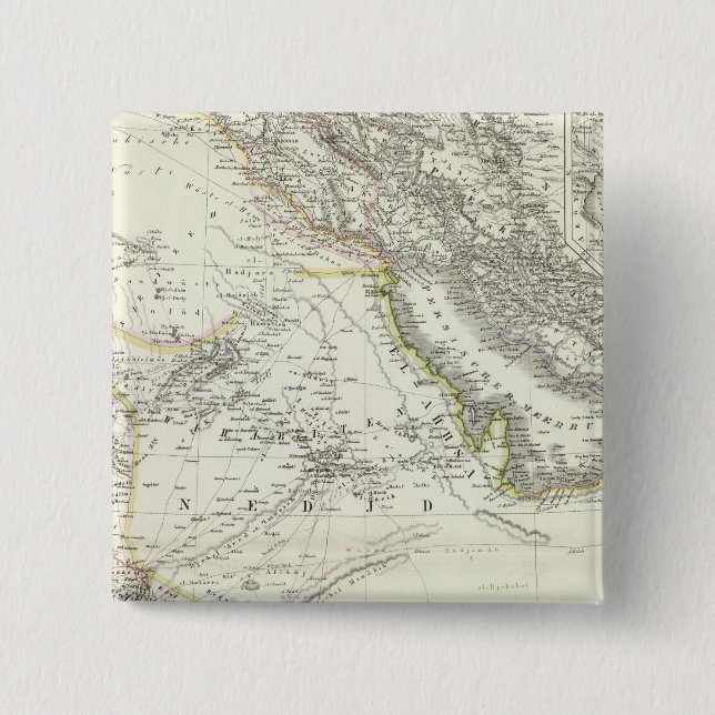 Chapa Cuadrada Arabién - Península Arábiga (Anverso)