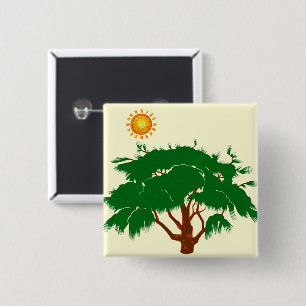 Chapa Cuadrada Árbol