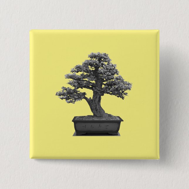 Chapa Cuadrada árbol bonsai (Anverso)