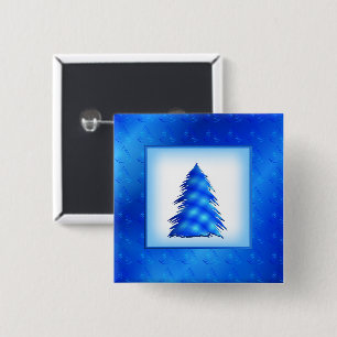 Chapa Cuadrada Árbol de Navidad