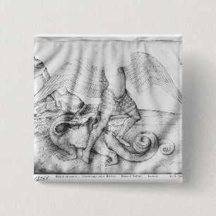 Chapa Cuadrada Arcángel San Miguel, c.1450