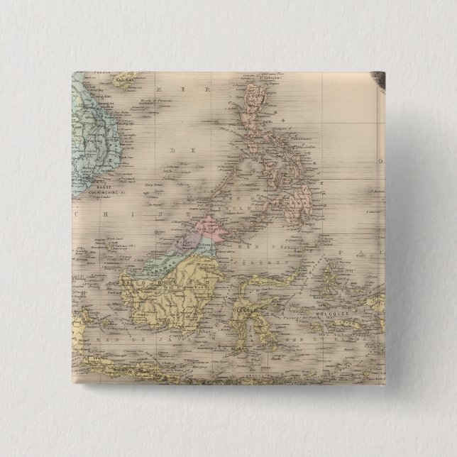 Chapa Cuadrada archipiélago de Indochina (Anverso)