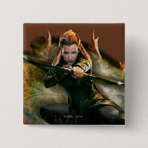 Chapa Cuadrada Arco del dibujo de TAURIEL™