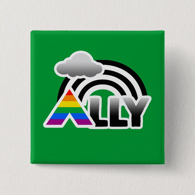 CHAPA CUADRADA ARCO IRIS DEL ALIADO - .PNG (Anverso)