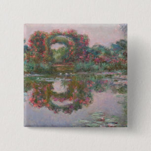 Chapa Cuadrada Arcos floridos, Giverny - Claude Monet - c1913.j