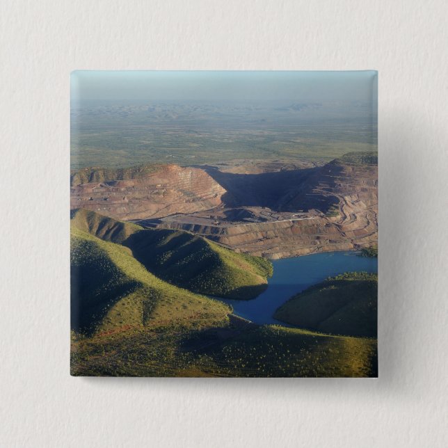 Chapa Cuadrada Argyle Diamond Mine (Anverso)