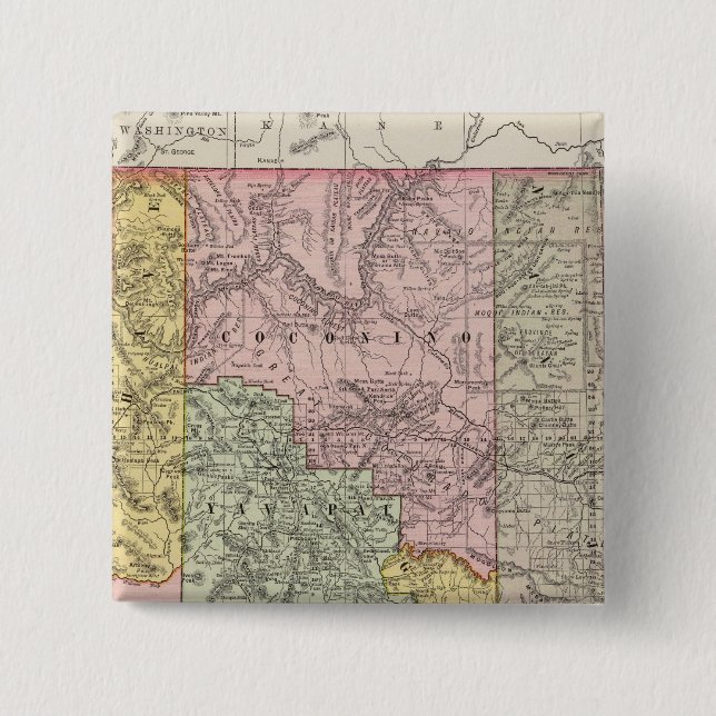 Chapa Cuadrada Arizona 4 (Anverso)