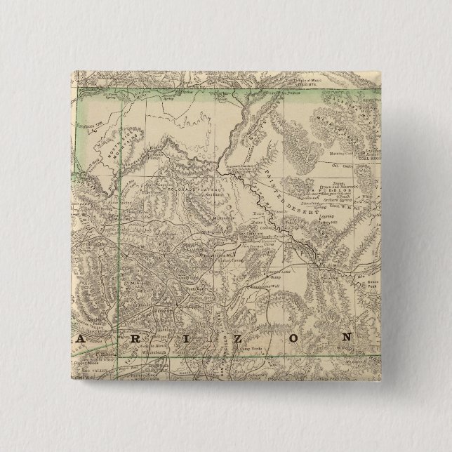 Chapa Cuadrada Arizona 7 (Anverso)