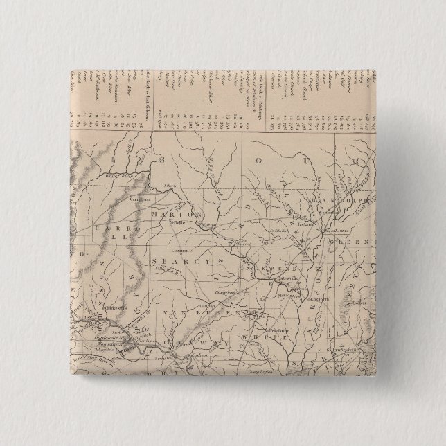 Chapa Cuadrada Arkansas 2 (Anverso)