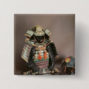 Chapa Cuadrada Armadura del samurai, período de Muromachi c.1384