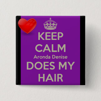 Chapa Cuadrada Aronda Dionisia hace mi Pin de pelo