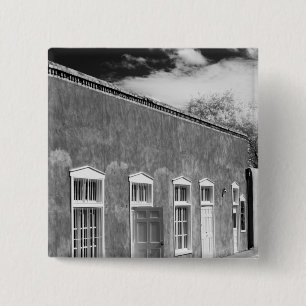 Chapa Cuadrada arquitectura de estilo territorial, Santa Fe, Nuev