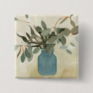 Chapa Cuadrada Arreglo neutro - Hojas estampadas