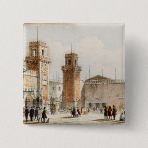 Chapa Cuadrada Arsenal de Venecia por Lorenzo Kirchmayr