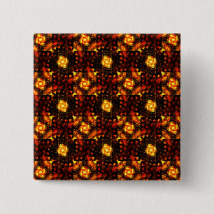 Chapa Cuadrada Arte abstracto moderno boho elegante patrón #506 e