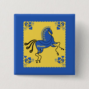 Chapa Cuadrada Arte folclórico de Ucrania